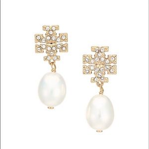 Tory Burch pearl earrings